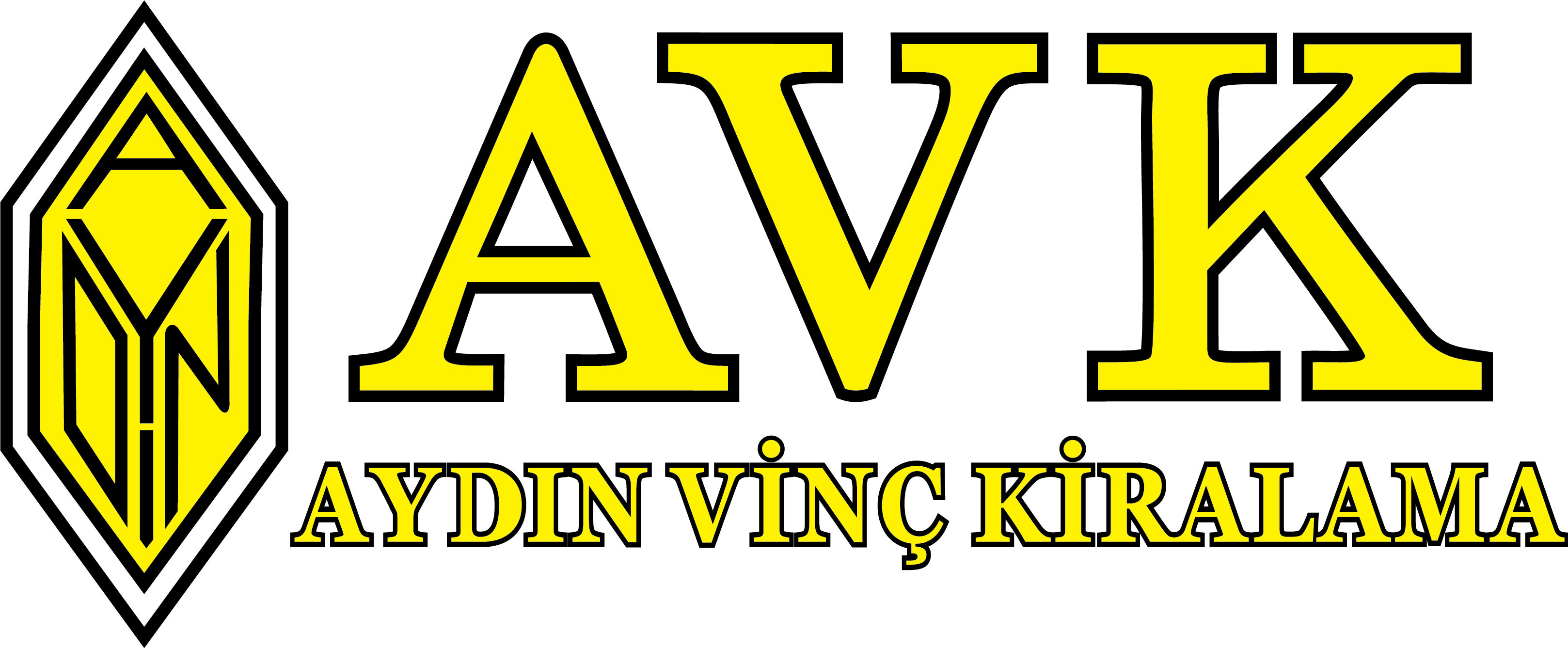 AVK Aydın Vinç Kiralama Logo